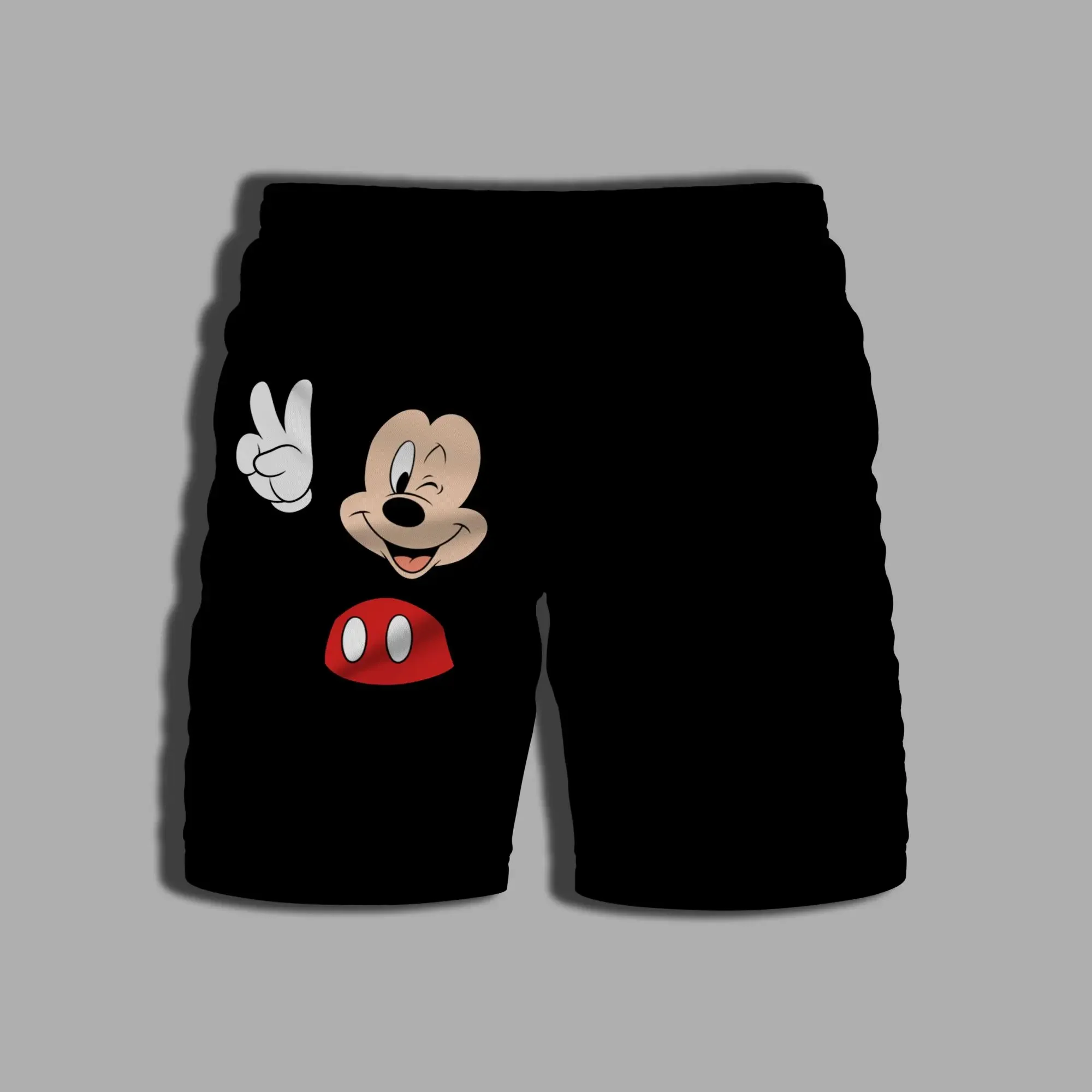 

Printing Swim Shorts Men Summer Disney Gym Pants Whole Swimsuit Mickey Bathing Suit Man Men's Clothing Beach Minnie Mouse Male