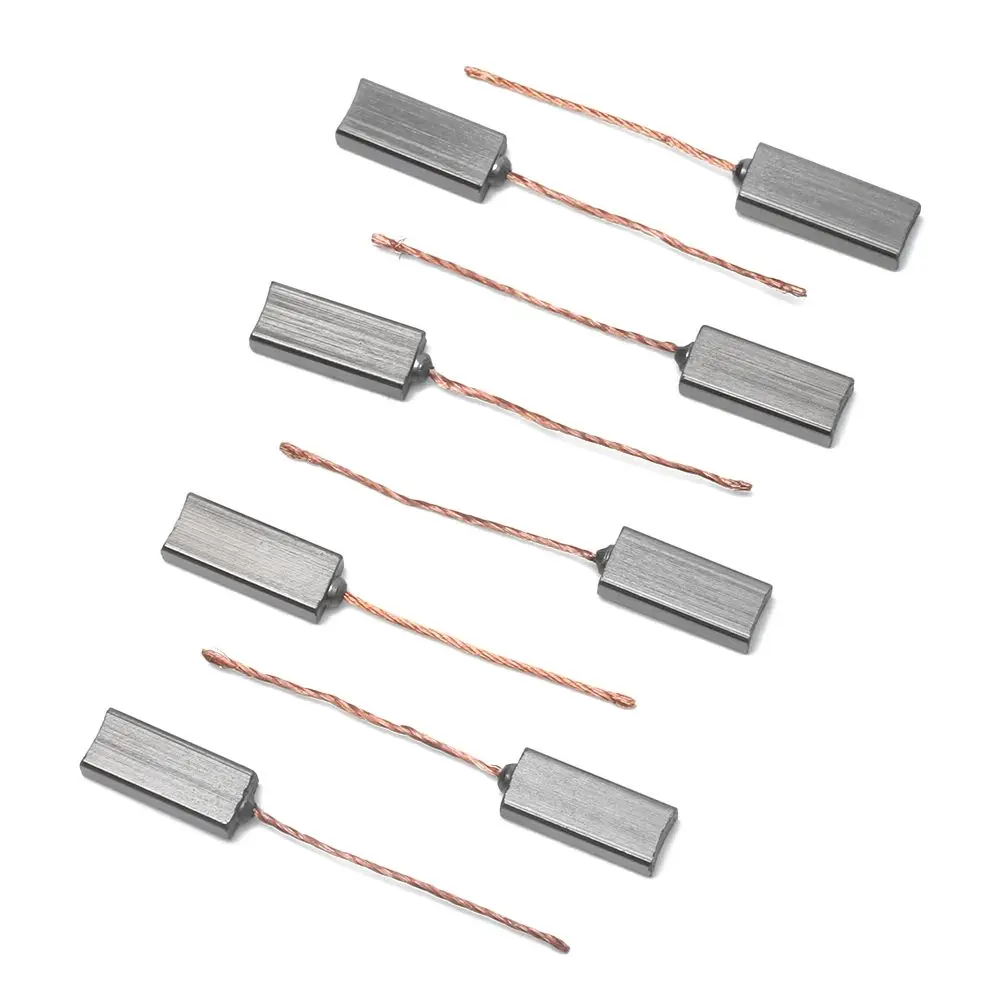 10/20pcs New 4.5 x 6.5 x 20mm Generic Brush Replacement Leads Generator Electric Motor Carbon Brushes Wire