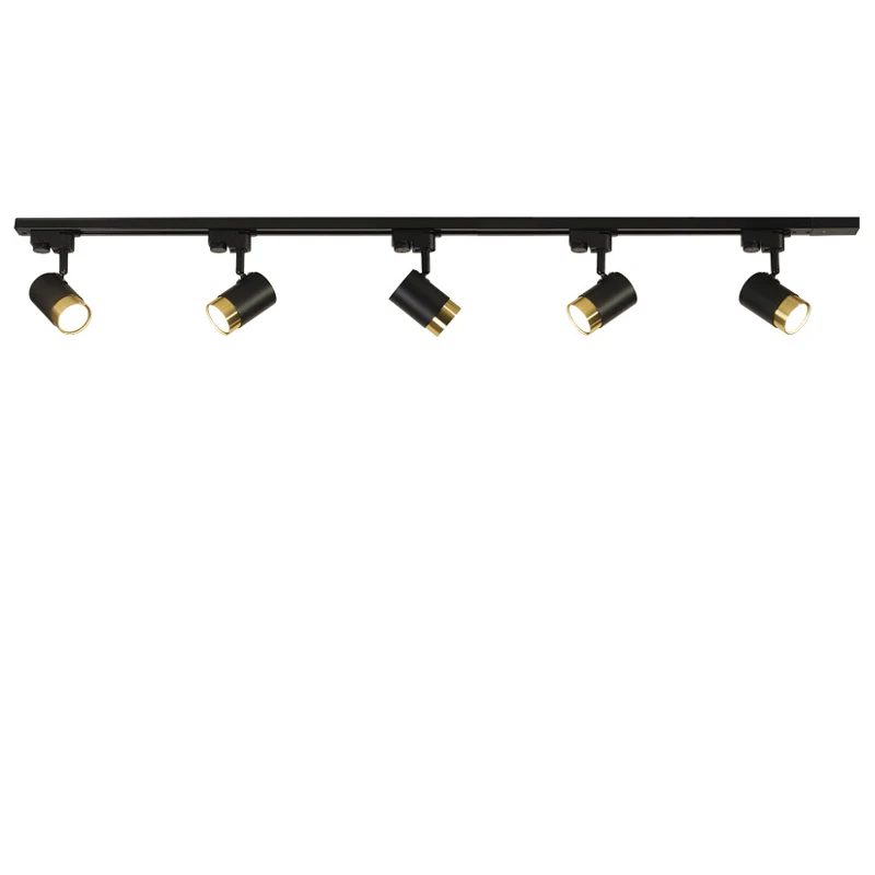 Nordic Creative Living Room Background Wall Multi-Angle Adjustable Track Spotlights For Living Room Bars And Shop Decoration.
