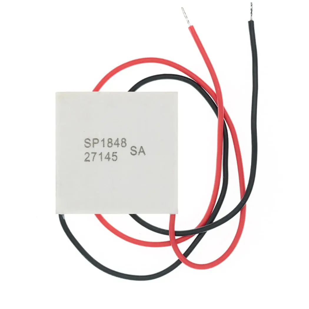 SP1848-27145 Peltier TEG Module Heatsink Semiconductor Thermoelectric Generator Cooler Cooling Power Plate Module 40 x 40 mm