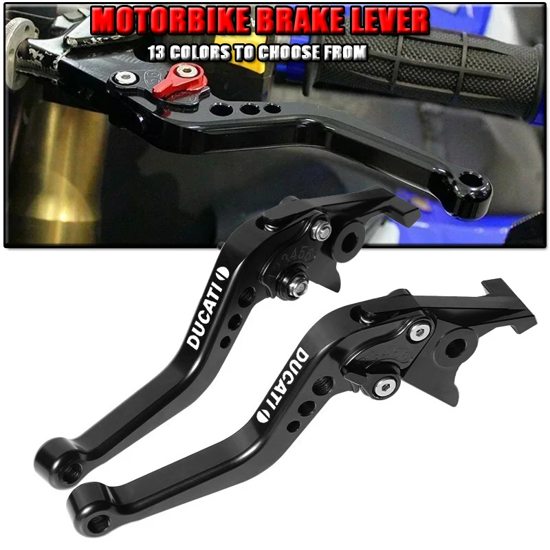 For DUCATI Monster 937/950/1200 1199 1299 959 Panigale V4 V2 Motorcycle Adjustable short Brake Clutch Levers