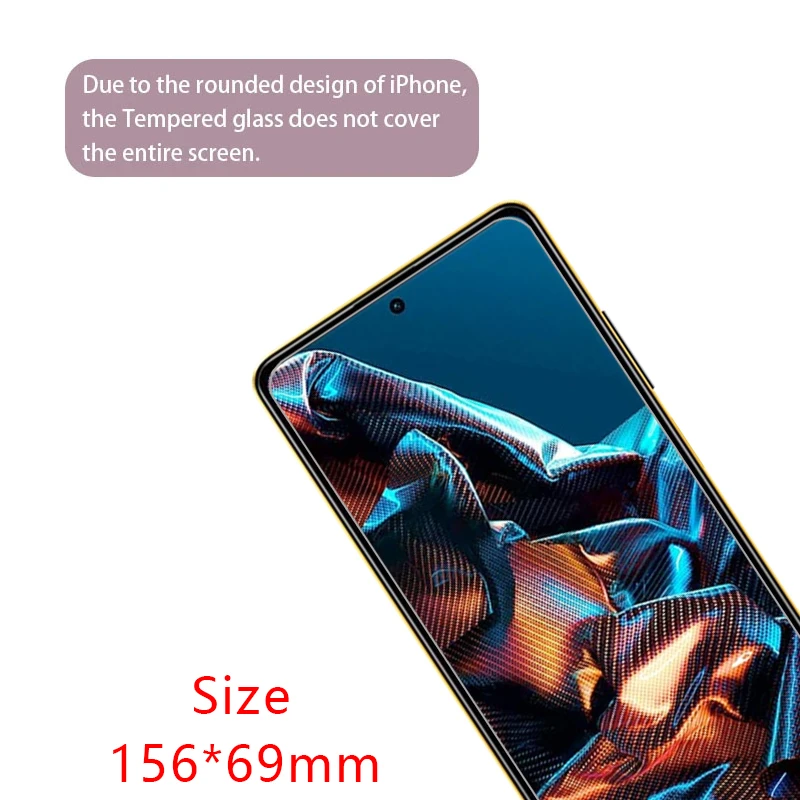 واقي شاشة من الزجاج المقسى لهاتف شاومي بوكو x5 برو على pocox5 x 5 5x x5pro pocox5pro 5g فيلم الهاتف xiomi poc pco