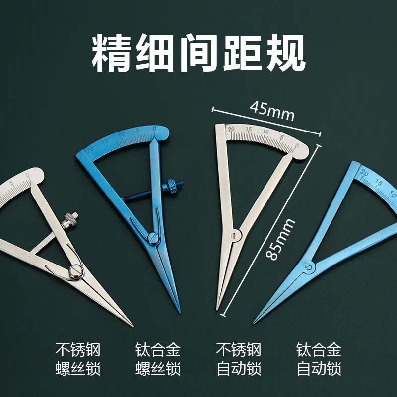Fine spacing gauge with scale, scribing gauge, sideline, mini 45 * 85mm