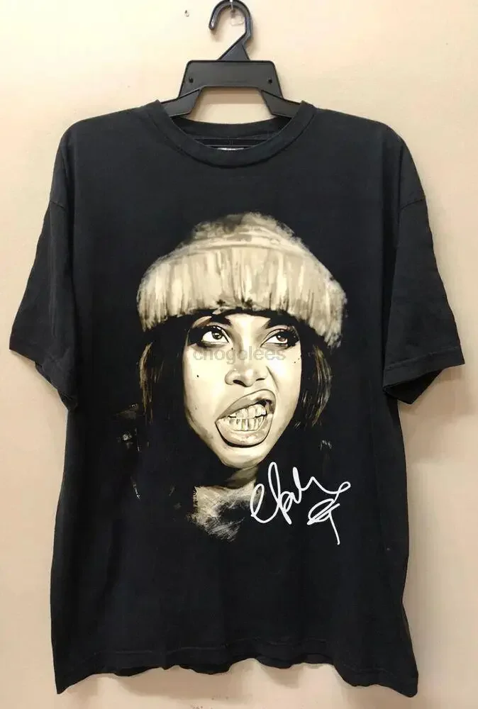 Erykah Badu Signature Tour concert 90s Short sleeve T shirt Heavy cotton HA0687