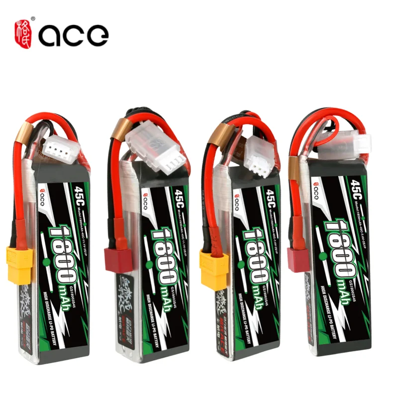 1/3Pcs Gens ACE 7.4V/11.1V Lipo Battery 1800mAh 45C For RC Helicopter Quadcopter FPV Racing Drone Parts 2S/3S Battery