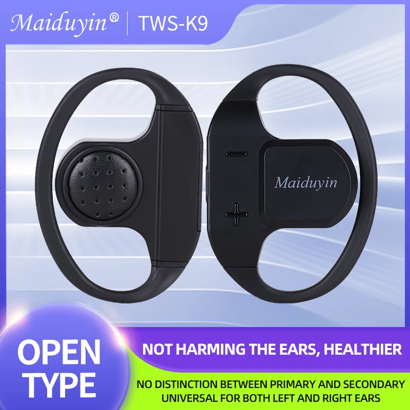 TWS K9 سماعات أذن رياضية بلوتوث 5.4 HIFI Bass سماعات لاسلكية تعمل باللمس حر اليدين سماعة إلغاء الضوضاء سماعة رأس مقاومة للماء