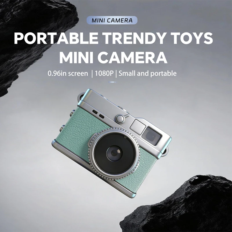 Neue 4K Digitalkamera Mini CCD Autofokus Vlogging-Kamera HD 48MP Retro Kompakt-Digitalkamera für Reisefotografie und Vlogging