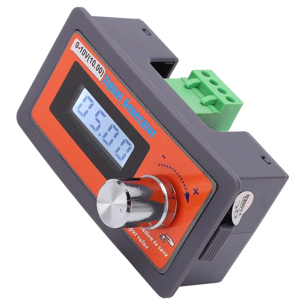DC 0‑10V Voltage Signal Generator ABS Adjustable Voltage Signal Analog Simulator 79.5*42*23.5mm Signal Generator