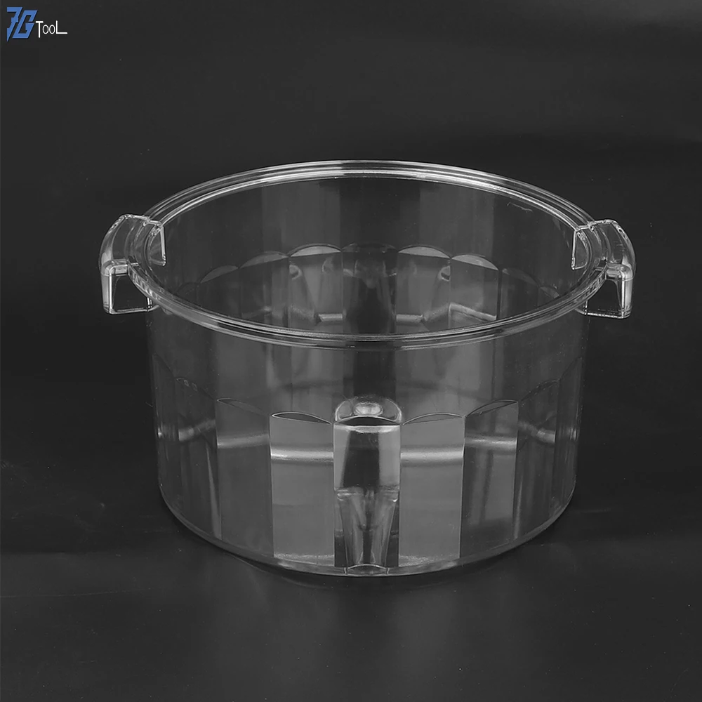 Manufactured ! KT-185 KD-185 Magnetic Clear Tumbler/Bucket, Glass Barrel