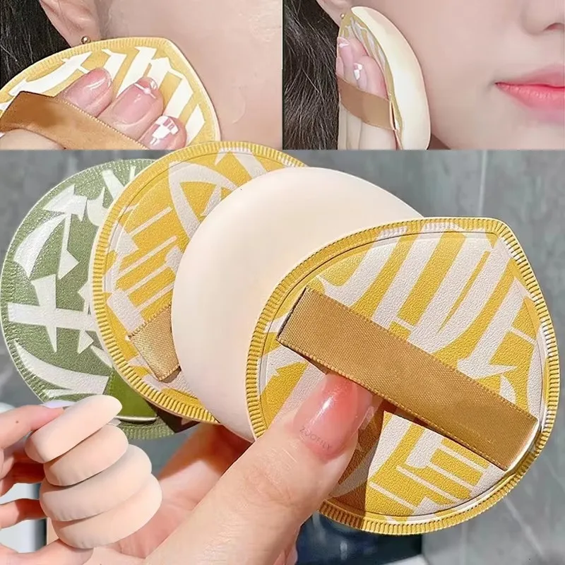 1/2/3pcs Honey points puff cotton candy air cushion dry and wet dual purpose makeup tool super large liquid foundation Soft Make
