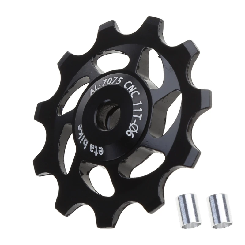 Ceramic Road Bike Rear Pulley Derailleur Guide MTB Ceramic Bearing for Jockey Wheel for Shimano Sram, Support 7/8/9/10 S