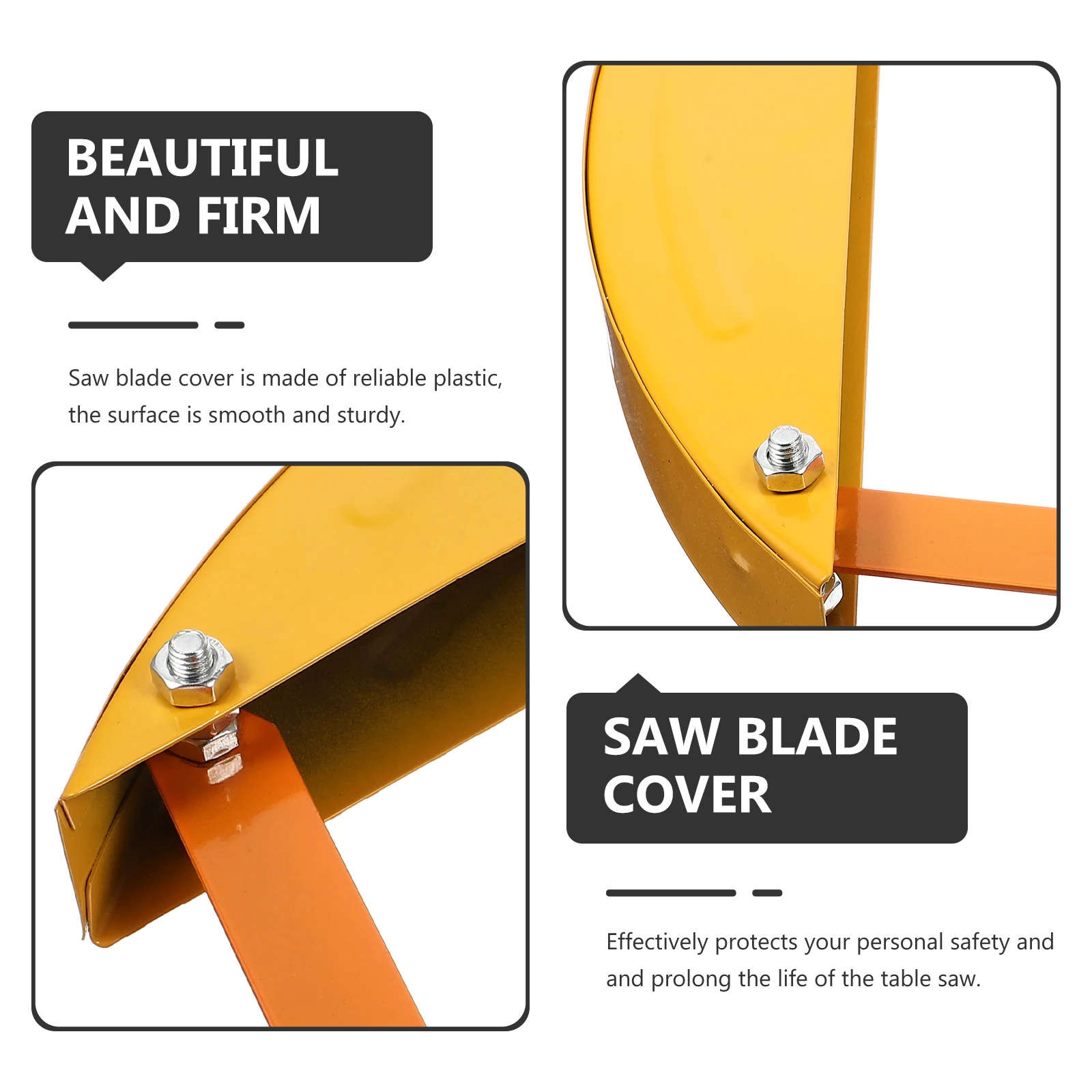 

Universal 18 Inch Yellow Table Saw Blade Cover for Dust Protection Chainsaw Case Woodworking Accessories Saw Guard