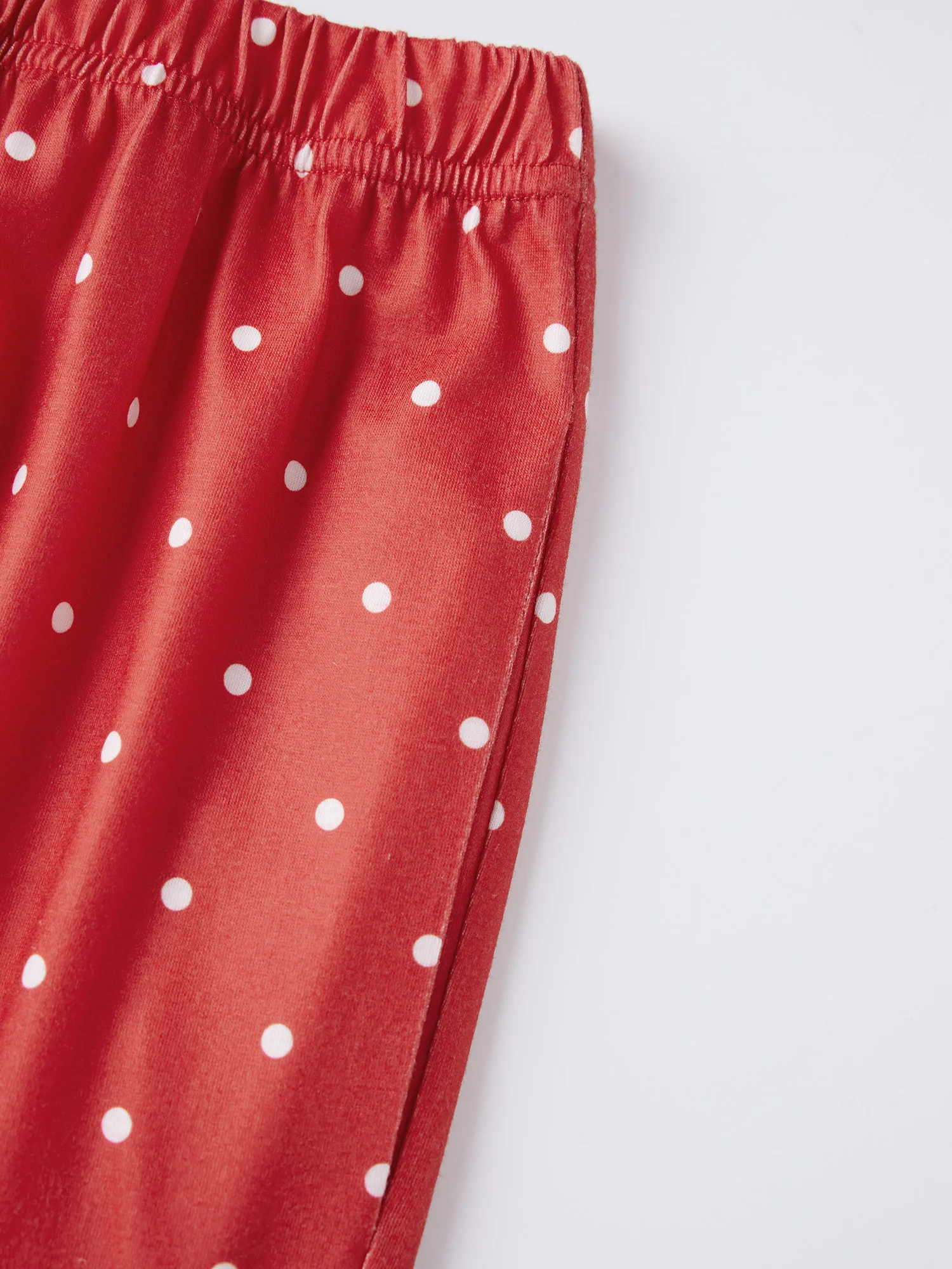 Matching Pajamas Long Matching Pajamas Pants Up-Shirt-Pants Dots Print Button Long Pajamas Long Me Matching High Quality