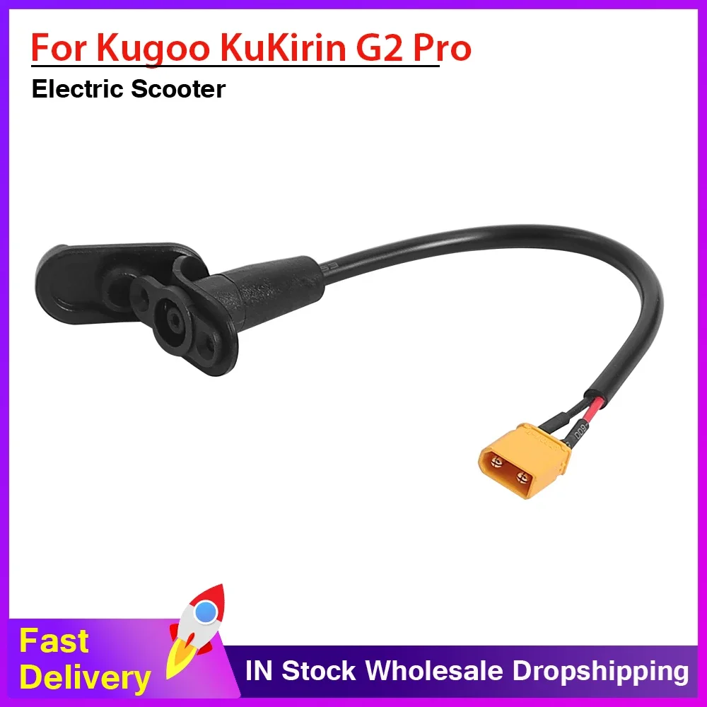 Charging Port Parts Electric Scooter Charger Interface Replacement Accessories for KUGOO Kirin KuKirin G2 PRO Kickscooter Part