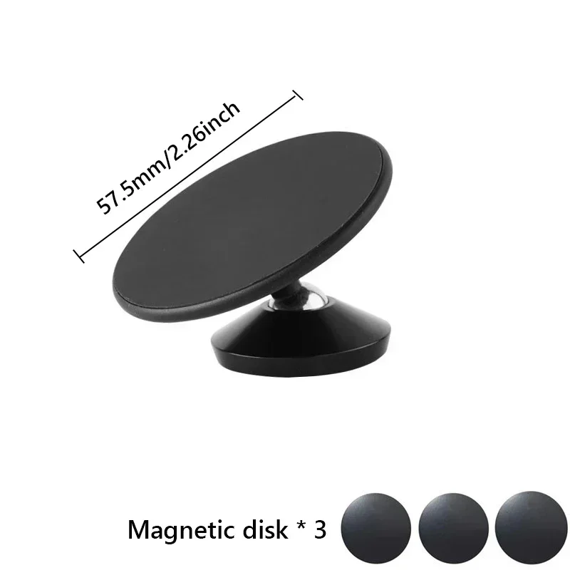 حامل هاتف صالة الألعاب الرياضية المغناطيسي المزدوج لـ Magsafe حامل هاتف معدني مغناطيسي على الوجهين حامل هاتف محمول GPS عالمي لهاتف iPhone