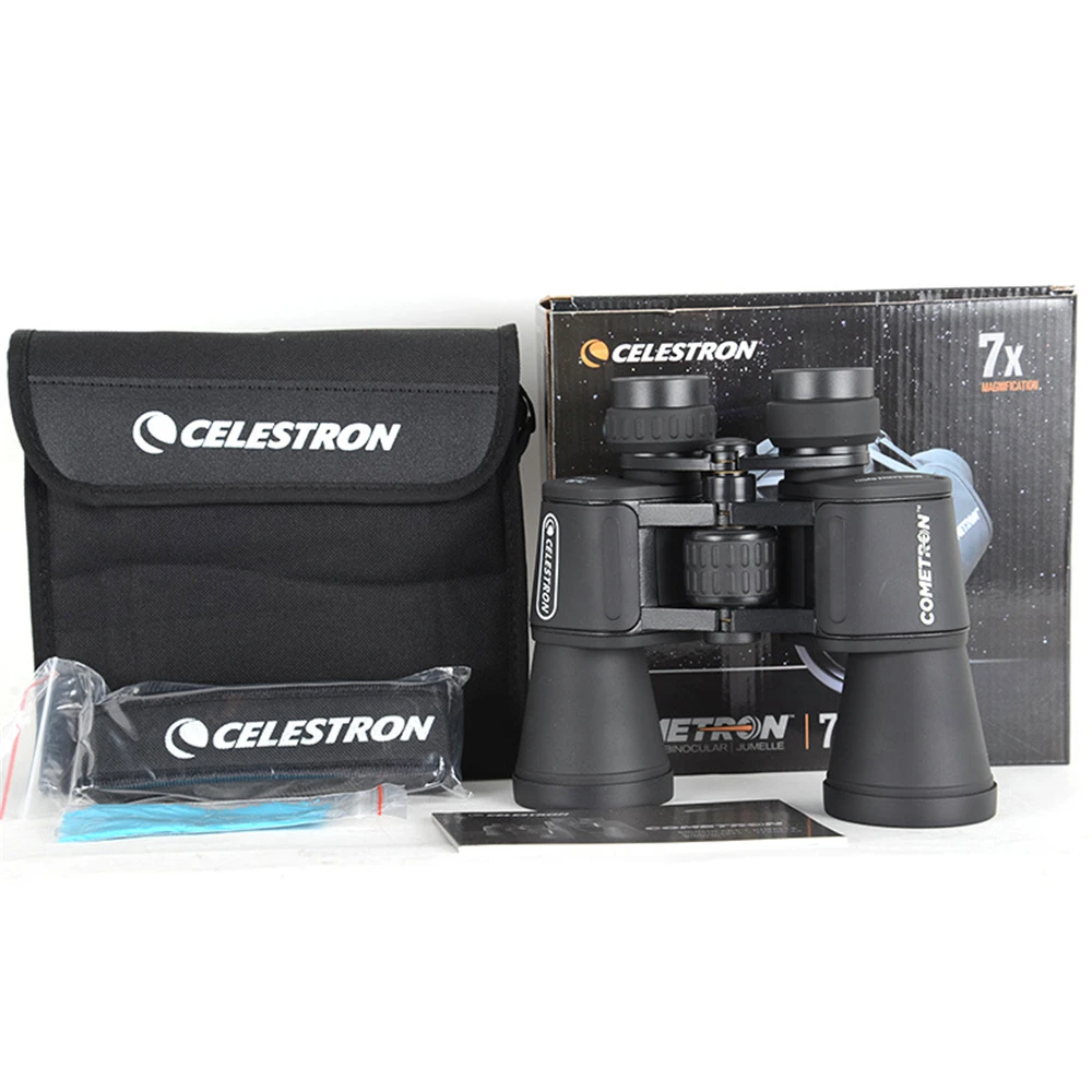 Celestron COMETRON 7X50 Porro Binoculars Multi Coated Optics Alumnium Housing Ultra Light 71198 view 5