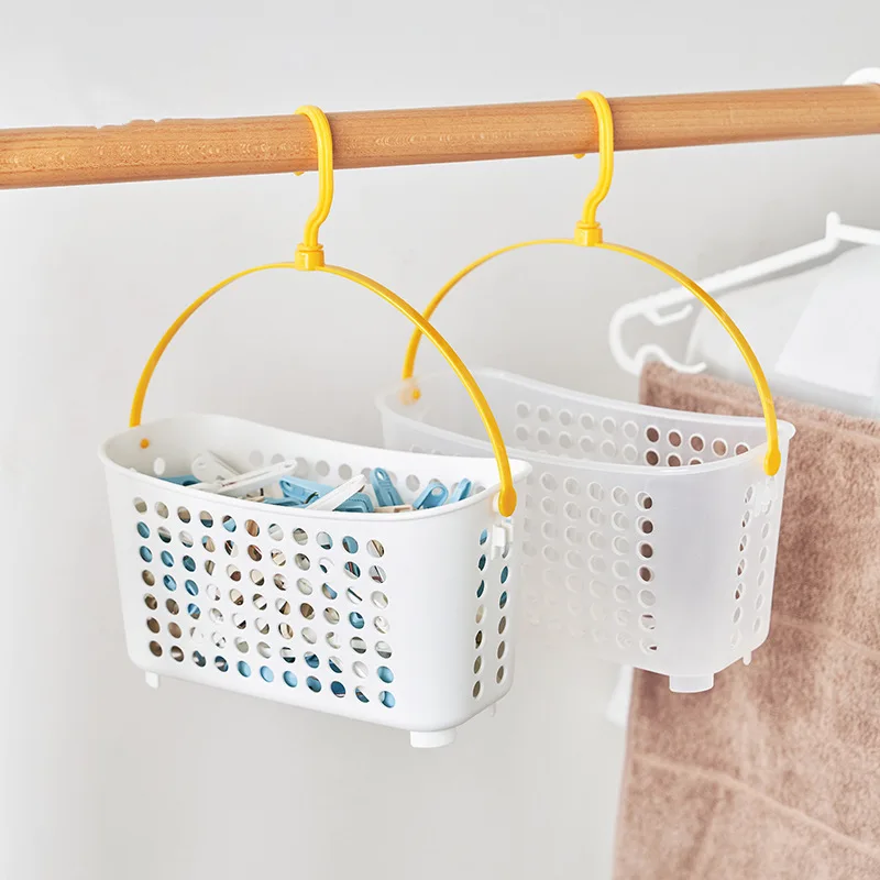 Bathroom Storage Basket Hanging Hanging Basket Wash Creative Rack Storage Single Hook Bathroom Hanging Basket