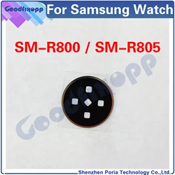 Back Glass Lens For Samsung Galaxy Watch 46MM SM-R800 SM-R805 R800 R805 Battery Rear Cover Glass Lens Replacement