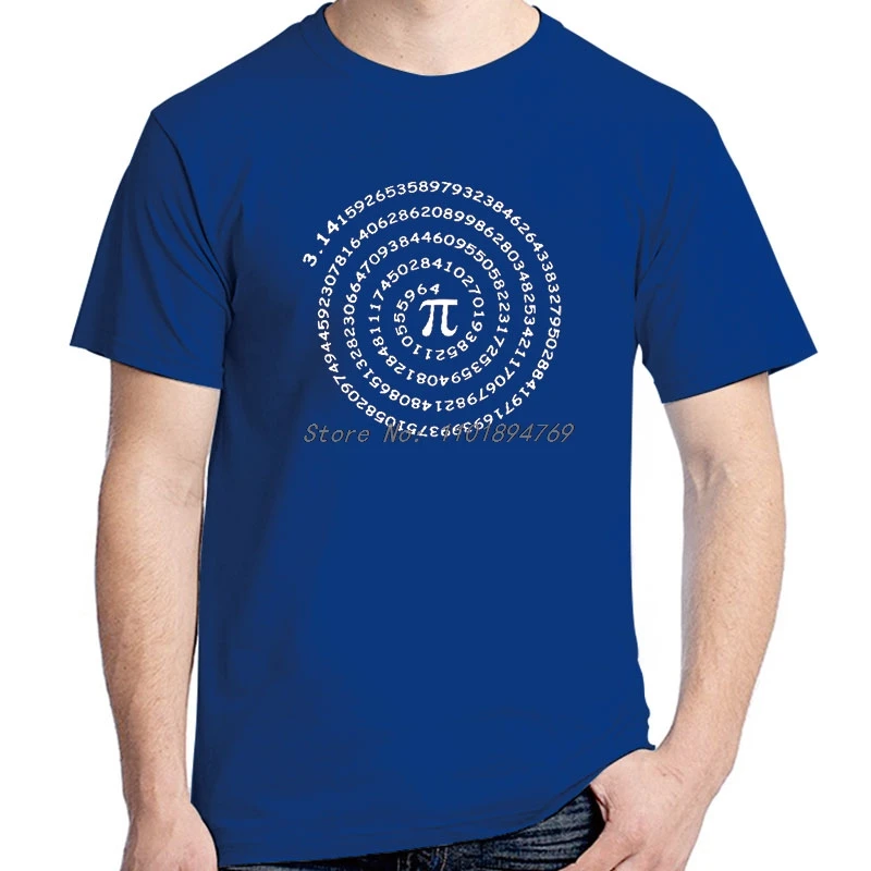 بي دوامة القطن تي شيرت الرياضيات بي يوم موضة الجرافيك تي شيرت الصيف القطن تي شيرتات قصيرة الاكمام جديد في بلايز وتي شيرت