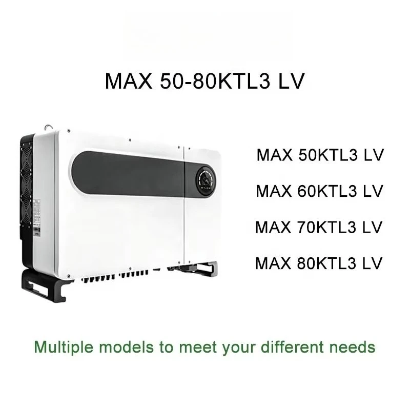 Wechselrichter ’Growatt on Grid 50KW 60KW 70KW 80KW 100kw Inverter  Three Phase  Solar Inverter IP65   Protection