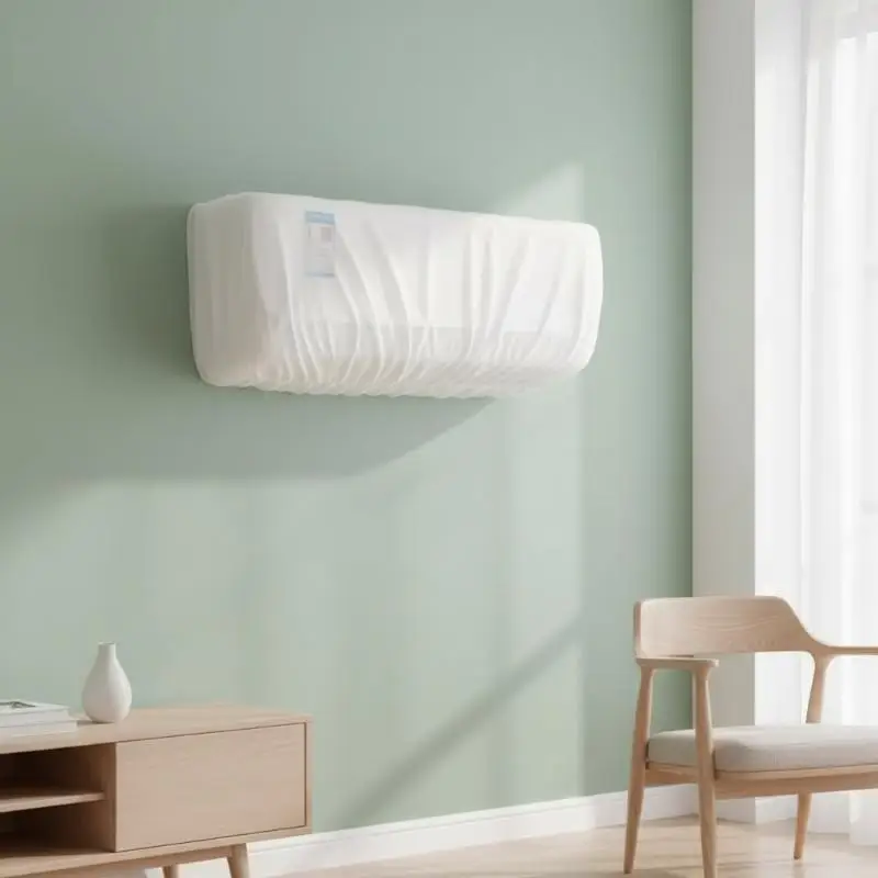 All-Inclusive Wall Air Conditioner Dust Cover Wear-Resistant Protective Cover Air Conditioner Protection Cover For Home Indoor