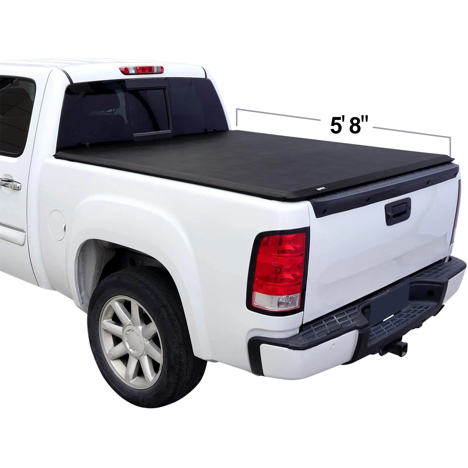 New High Quality Soft Roll Up Pickup Truck Bed Cover Tonneau Cover for Chevrolet GMC