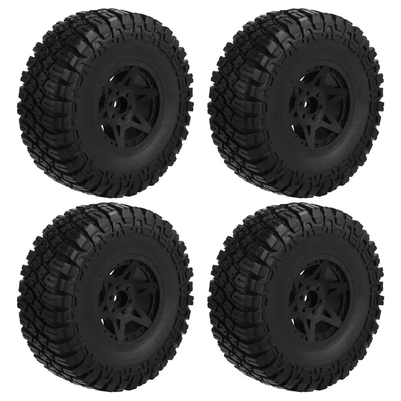 B78B-RC Wheels And Tires 4PCS 1/10 Scale RC Short Course Truck Tires For 2WD Slash Arrma Senton Tires