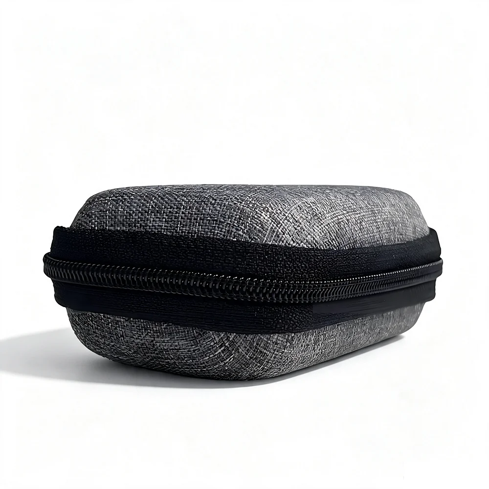Oximeter Storage Bag for Finger Pulse Oximeter Reasonable Design Strong Space Protective Cover Zipper Hard Bracket Bag