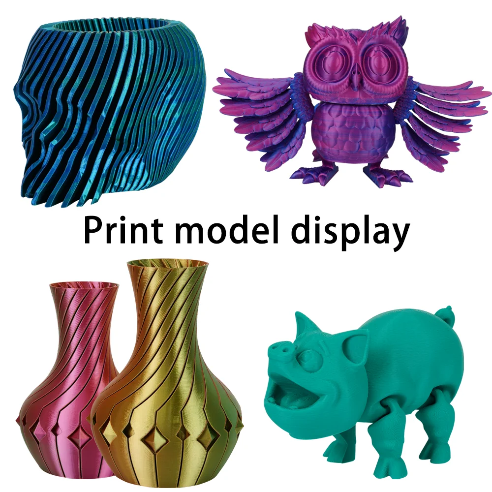 Imagem -02 - Filamento de Impressora 3d Multicolor para Impressora 3d Fdm Pla Petg Hs-petg Tpu 11lbs22lbs 1kg Spool 2.2lbs Alta Qualidade