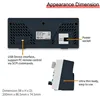 Owon-dge2070/2035デジタルオシロスコープ,帯域幅70mhz,サンプリングレート300msa/s,デュアルチャネル任意波形,信号発生器 4