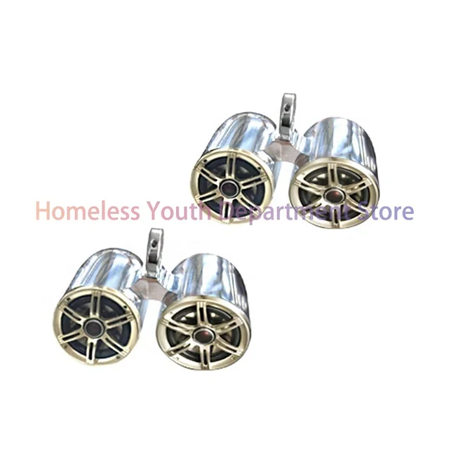 

Unisex Pair of Origin Twin Marine Wakeboard Tower Speakers Waterproof Boat Speaker