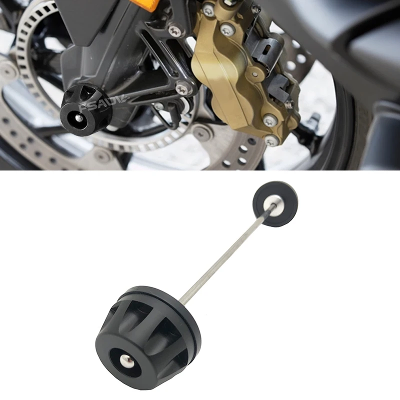 Motorcycle Front Axle Fork Wheel Protector Crash Slider Fit For BMW K1600GT K1600 GTL K1200GT K1200R K1200S K1200 sport K1300GT