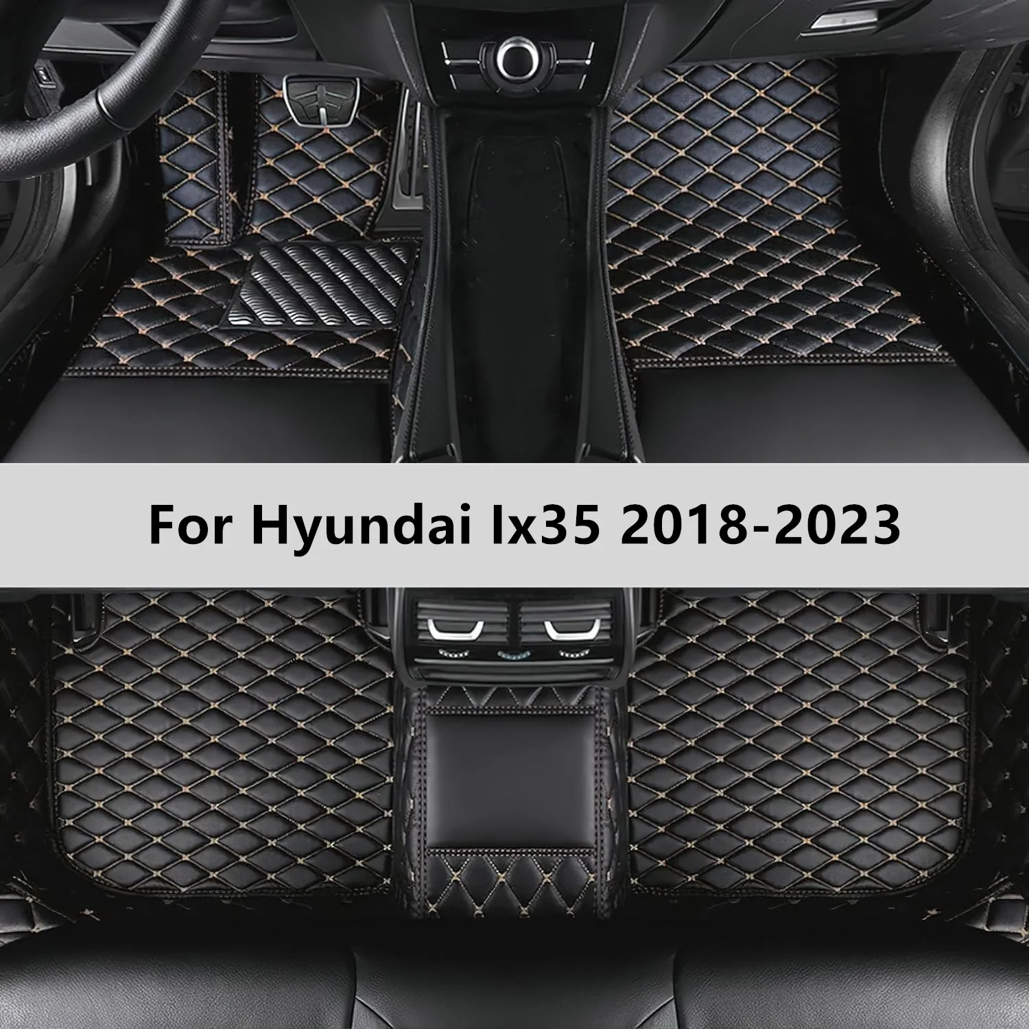 

Custom Car Floor Mats For Hyundai Ix35 2018-2023 Floor Mat Car Mat Accessories Men Women Interior Accessories