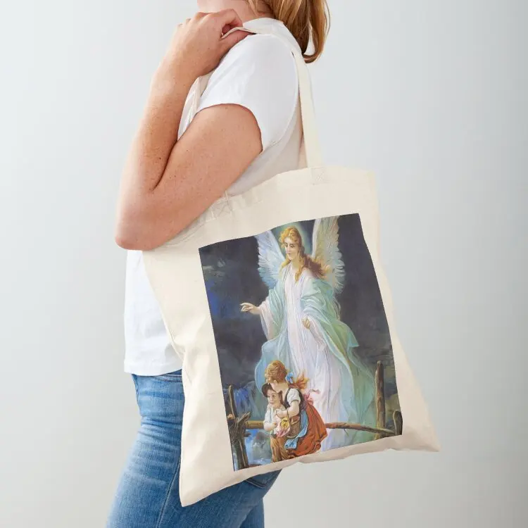 Lindberg Guardian Angel Tote Bag tote bag men Canvas bag Woman shopper tote