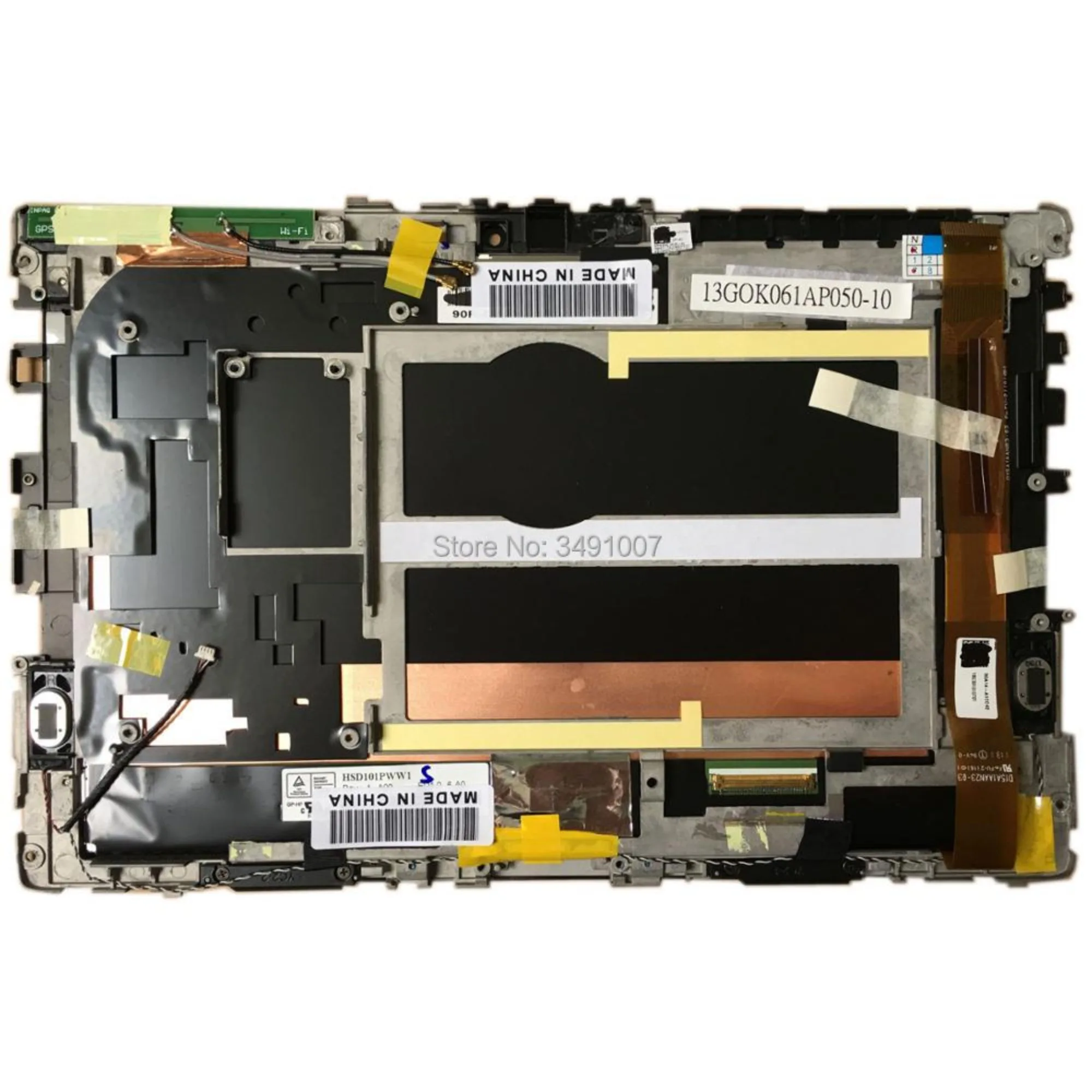 

For ASUS Transformer Pad TF101 tablet HSD101PWW1 LP101WX1-SLN2 LCD LED Display Touch Screen Digitizer Assembly with frame