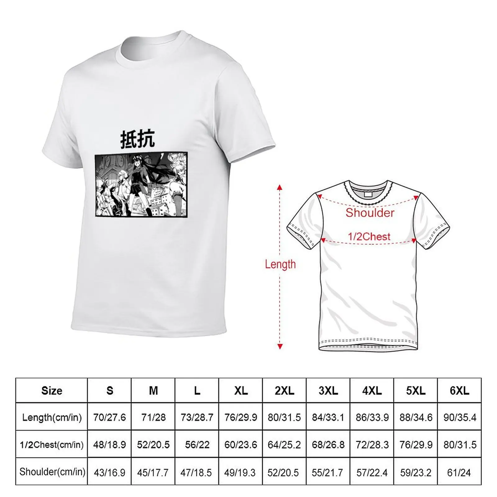 AKAME GA KILL T-Shirt t shirts for man cotton t shirt man plain t shirts with prints T-shirt