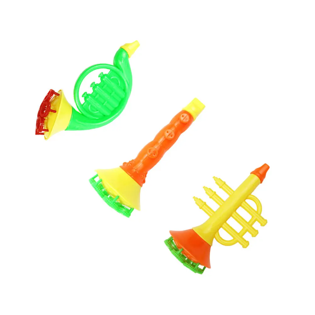 

3Pcs Kids Bubble Machine Musical Instrument Design Easy Control Indoor Outdoor Birthday Christmas Party Blower