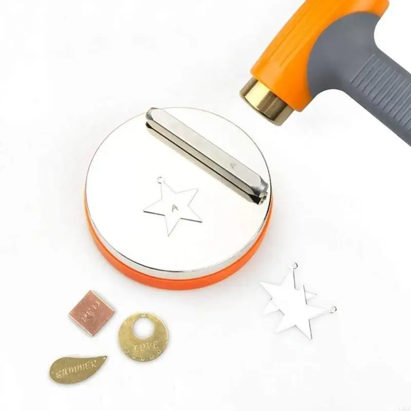 

Anvil for Artisans Practical Metal Hammer Hammering Plate with Rubber Bottom