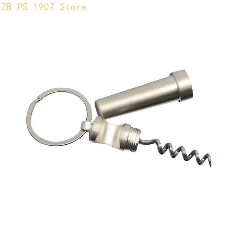 Fashion 3 In 1 Keychain Zinc Alloy for Key Ring Mini Wine Beer Can Opener Portable Bottle Opener Car for Key Ring for Fr 55KA