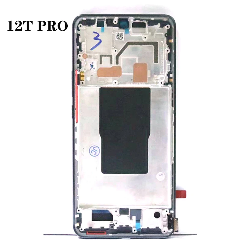 Original AMOLED 6.67'' Replacement For Xiaomi Mi 12T LCD Display Touch Screen 12T Pro