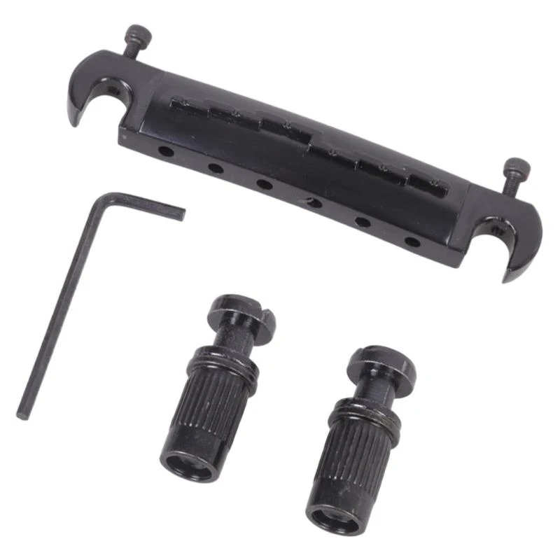Small Integrated Bridge Wraparound Bridge Stop Tailpiece Electric Guitar Part