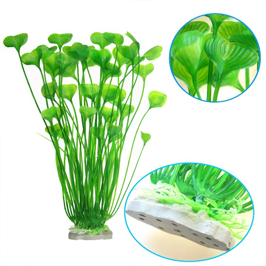 2x Easy To Clean Water Plants Effortlessly Maintain Beautiful Aquarium With Artificial Aquarium Red+2pcs