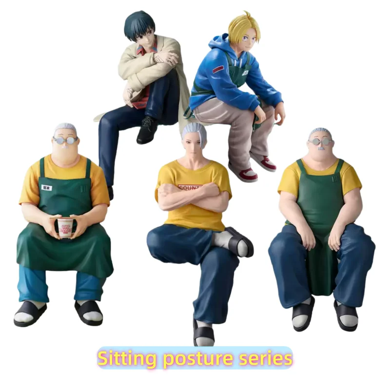 Hot Genuine Sakamoto Days Sakamoto Taro Action&Sitting Figure Anime Mascot Desktop Ornament Premium Collect Model Toy Ideal Gift