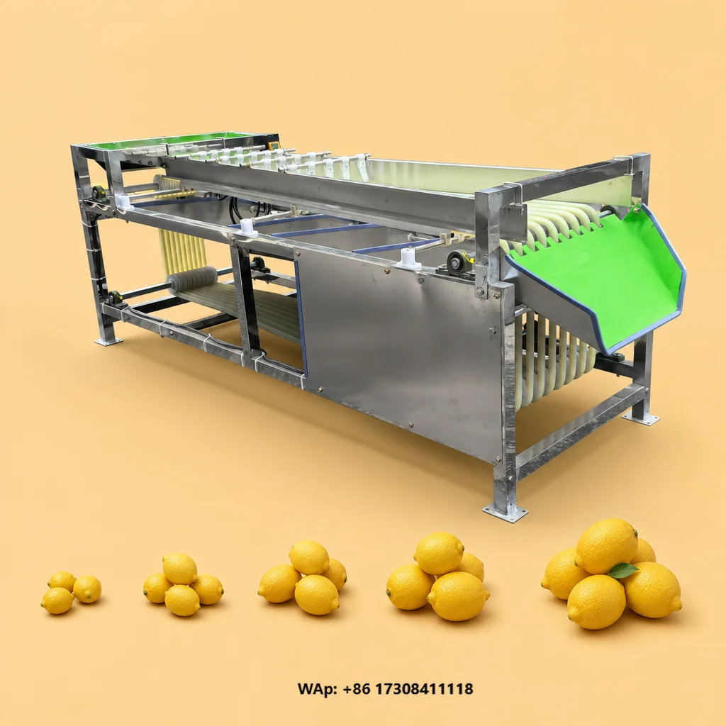 Large Capacity Avocado Grading Machine Industrial Fruit Vegetable Grading Machine Reliable Weight Grader Sizer Machinery