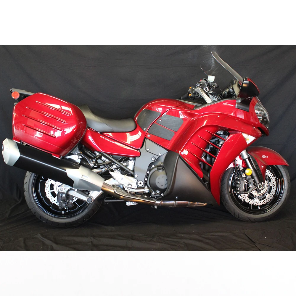 

Для Kawasaki GTR 1400 2010-2021, Concours 14 1400 2010-2021, ZG1400 GTR1400: Боковые наклейки и противоскользящие накладки на бак мотоцикла