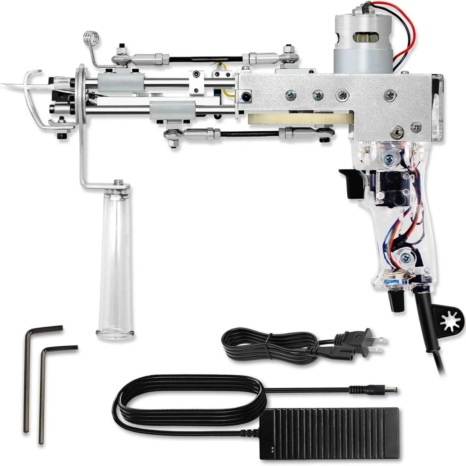 

Electric Carpet Tufting Gun Hand Gun Carpet Cut Pile Weaving Flocking Machines Loop Pile Cut Pile Weaving Flocking Machines
