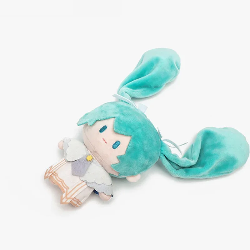 15cm Hatsune Miku Kawaii Q Version Figure Plush Toy Anime Peripheral Stuffed Doll Collection Model Ornament Toys Gifts