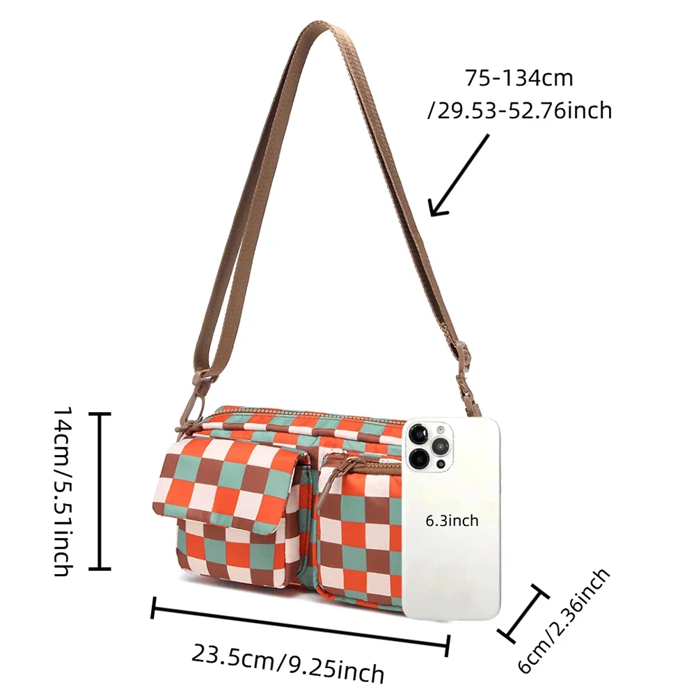 Water-Resistant Nylon Waist Bag for Couples Outdoor Sports Running Cross-Body with Chest Strap Women's Active Living Bag