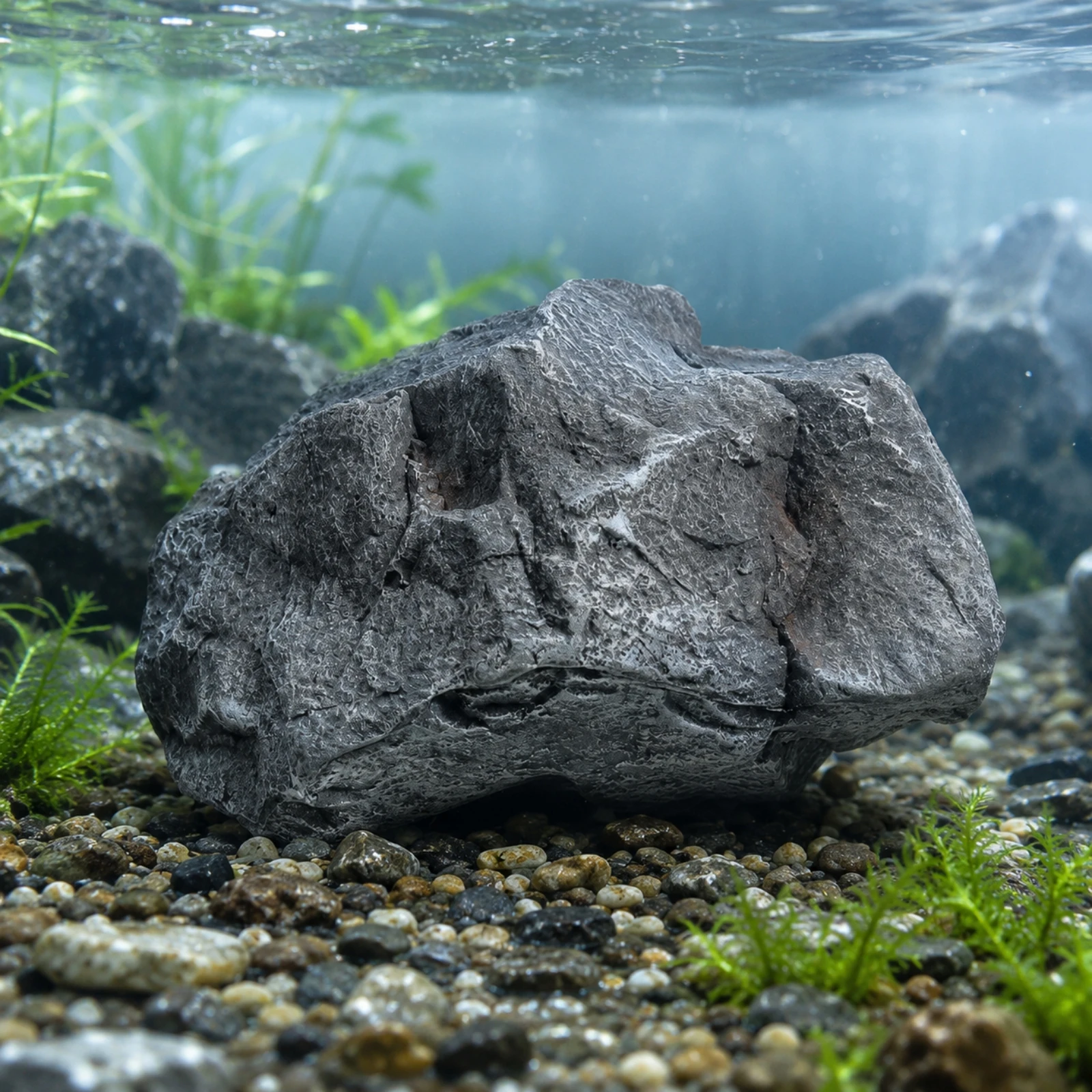 Artificial Rock Natural Landscape Rock Faux Boulder Irregular Landscape Boulder Rough for Gardeners, Garden, Courtyard