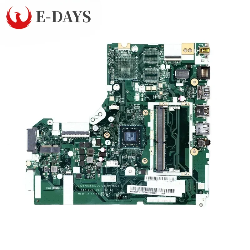 

For Lenovo Ideapad 320-14AST Laptop Motherboard NM-B321 Notebook Mainboard with A9-9420 AMD CPU UMA 100% Tested Ok